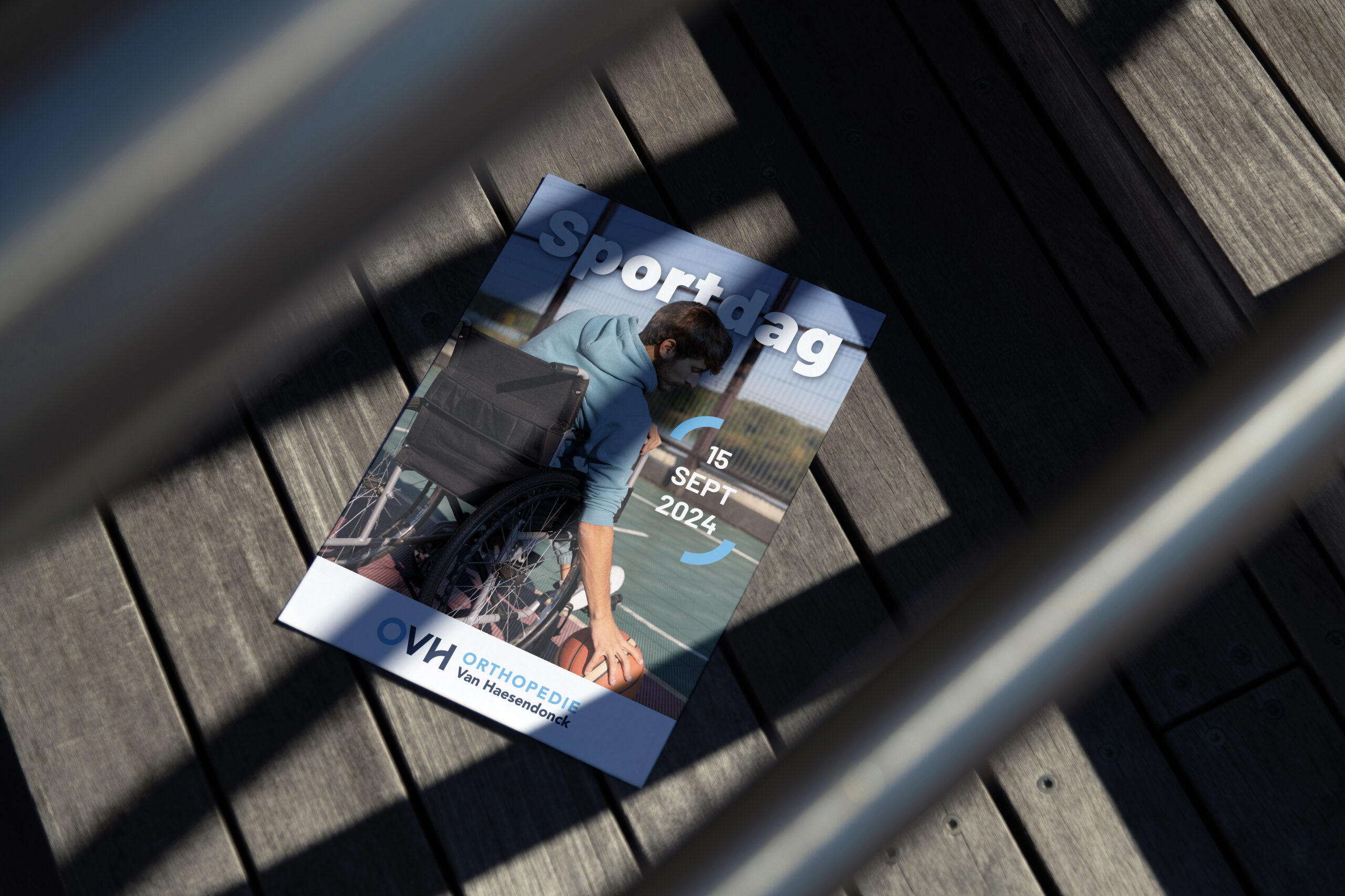 Flyer voor de sportdag