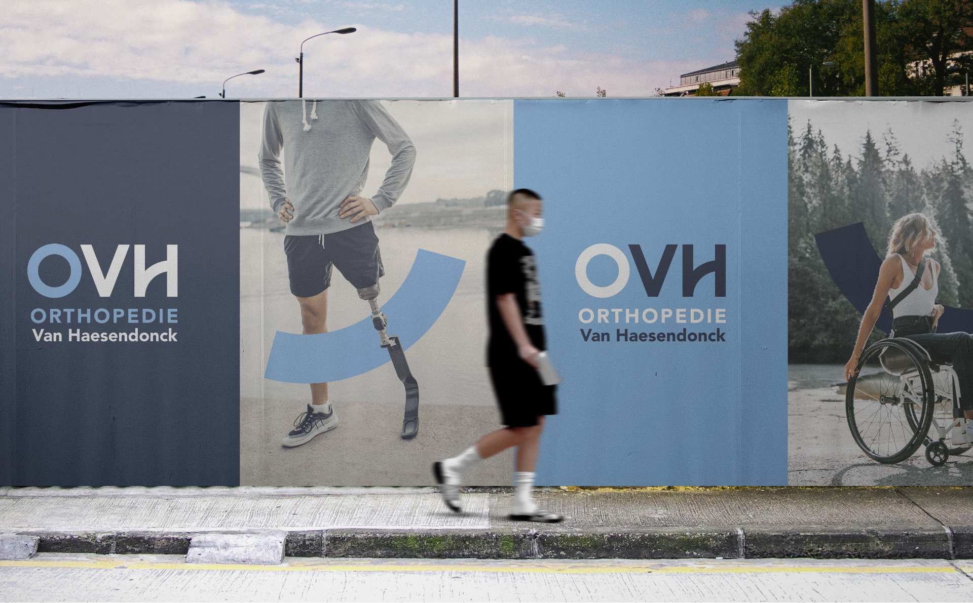 Posters met logo van Orthopedie Van Haesendonck
